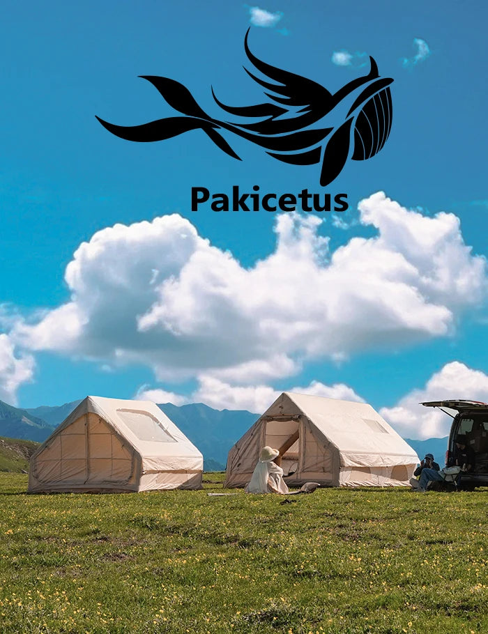 PAKICETUS Inflatable Camping Tent — 4 Season, 4–8 Person with Windows