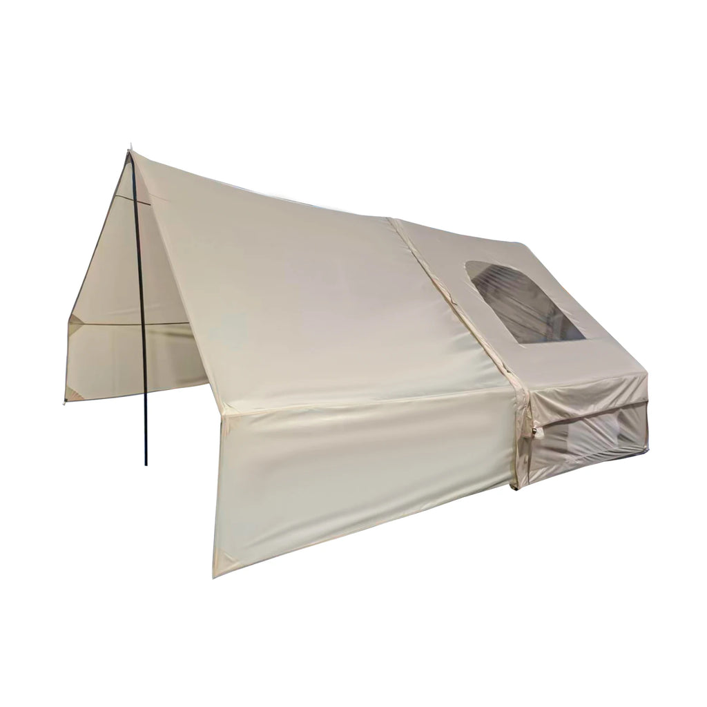 Pakicetus 8-Person Inflatable Glamping Tent - Mesh Windows & Hand Pump