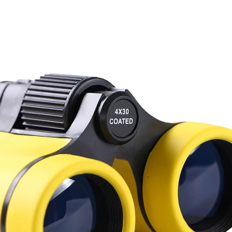 Kids Binoculars 4x30 Portable High-Magnification for Birdwatching, Outdoor Play, Educational Gifts for Boys & Girls