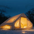 PAKICETUS Inflatable Camping Tent — 4 Season, 4–8 Person with Windows