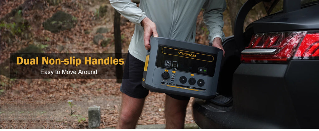 VTOMAN FlashSpeed 1500 Portable Power Station ,1548Wh LiFePO4 Battery Sine Wave