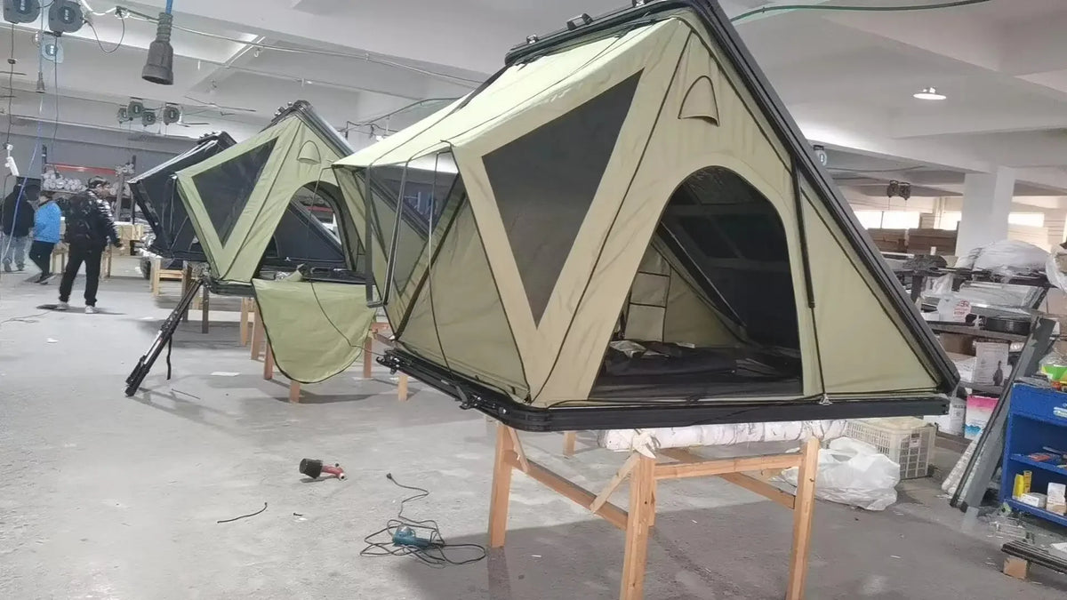 SANMI Slim Aluminum Hardtop Car Roof Top Tent - Hot Seller!
