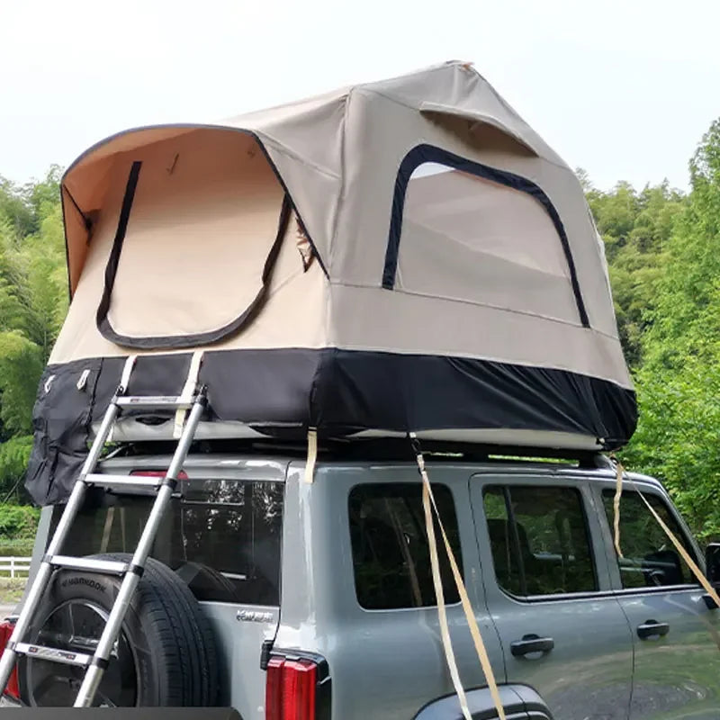 FDD High Quality Quick Opening Inflatable Roof Tent Multi Purpose For Self Driving Outdoor Camping
