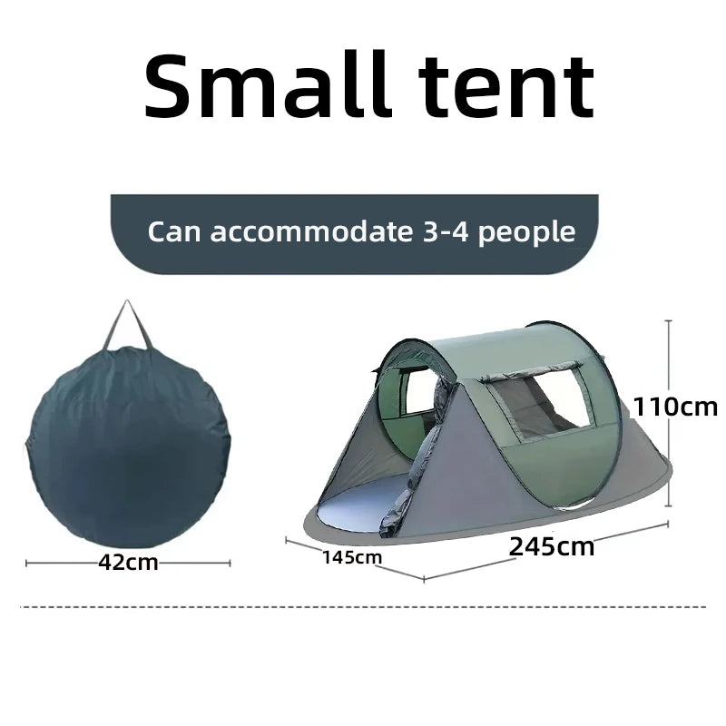 LEZHI Quick Pop-Up Camping Tent 3-4 Person | Waterproof Boat Tent | Fair Dinkum Deals