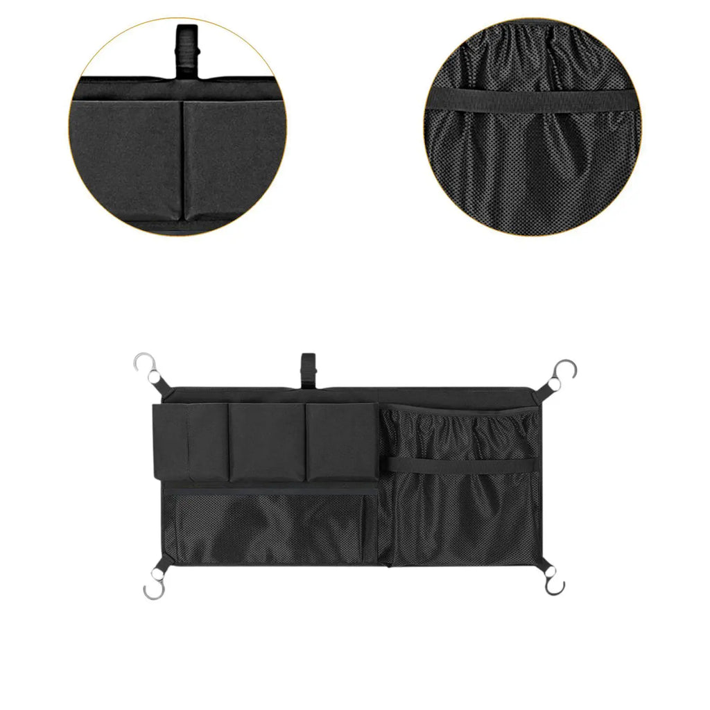Folding Wagon Side Storage Bag — Multi-Pocket Oxford Cloth Organiser