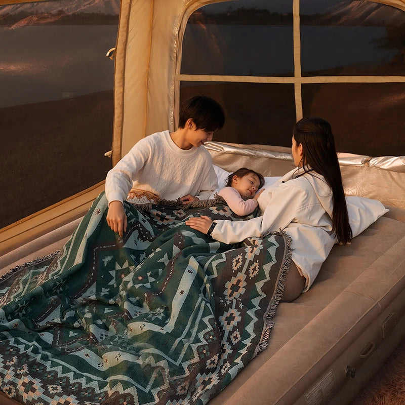 Automatic Inflatable Camping Tent - Waterproof Quick-Pitch Air Tent (2-5 Person)