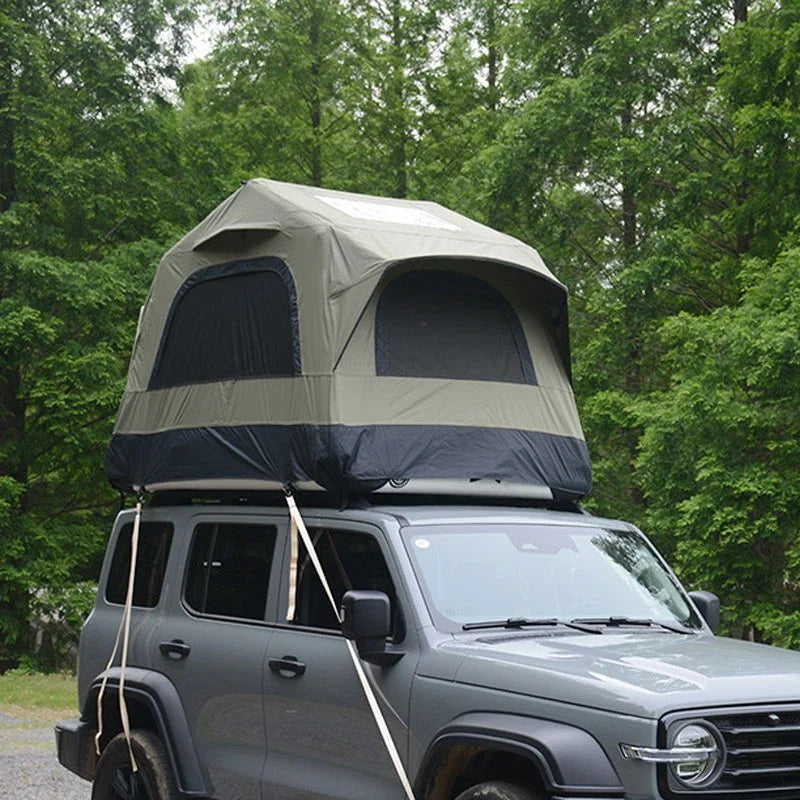 FDD High Quality Quick Opening Inflatable Roof Tent Multi Purpose For Self Driving Outdoor Camping