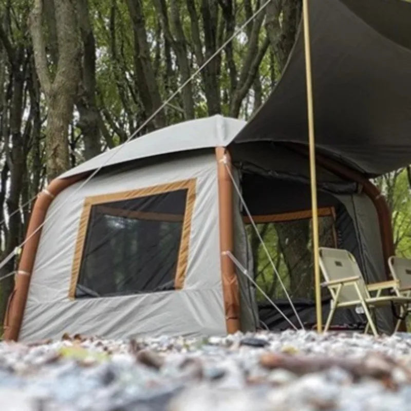 Electric Inflatable Camping Tent - Quick Auto-Pitch Family Tent