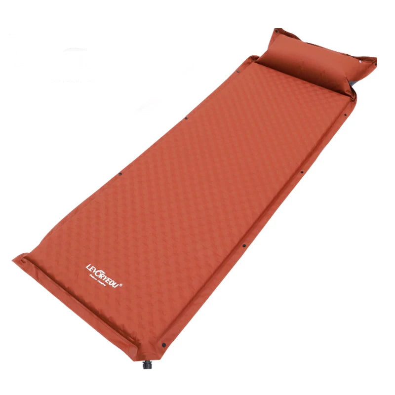 Self-Inflating Camping Mattress - 5cm Thick Sleeping Pad (1-3 Person)