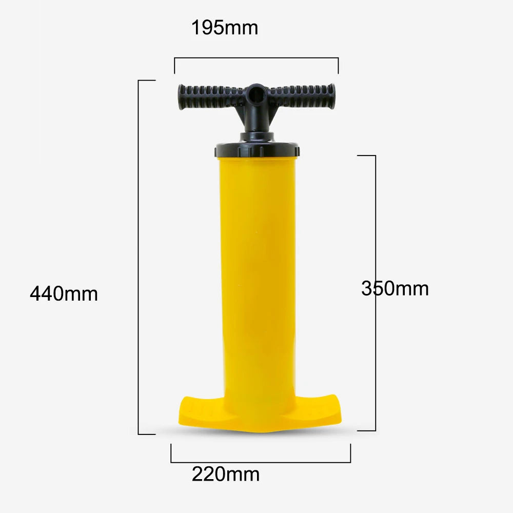 Two-Way Manual Pump for Inflatable Kayak Bed Pool Sofa Tent Multifunctional Hand Pump Portable High Pressure Dual-Use Inflation