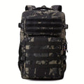 Tactical Backpacks Men'S Camouflage Backpack, Hiking and Camping Backpack, Largecapacity Multi-Layer Outdoor Sports Backpack