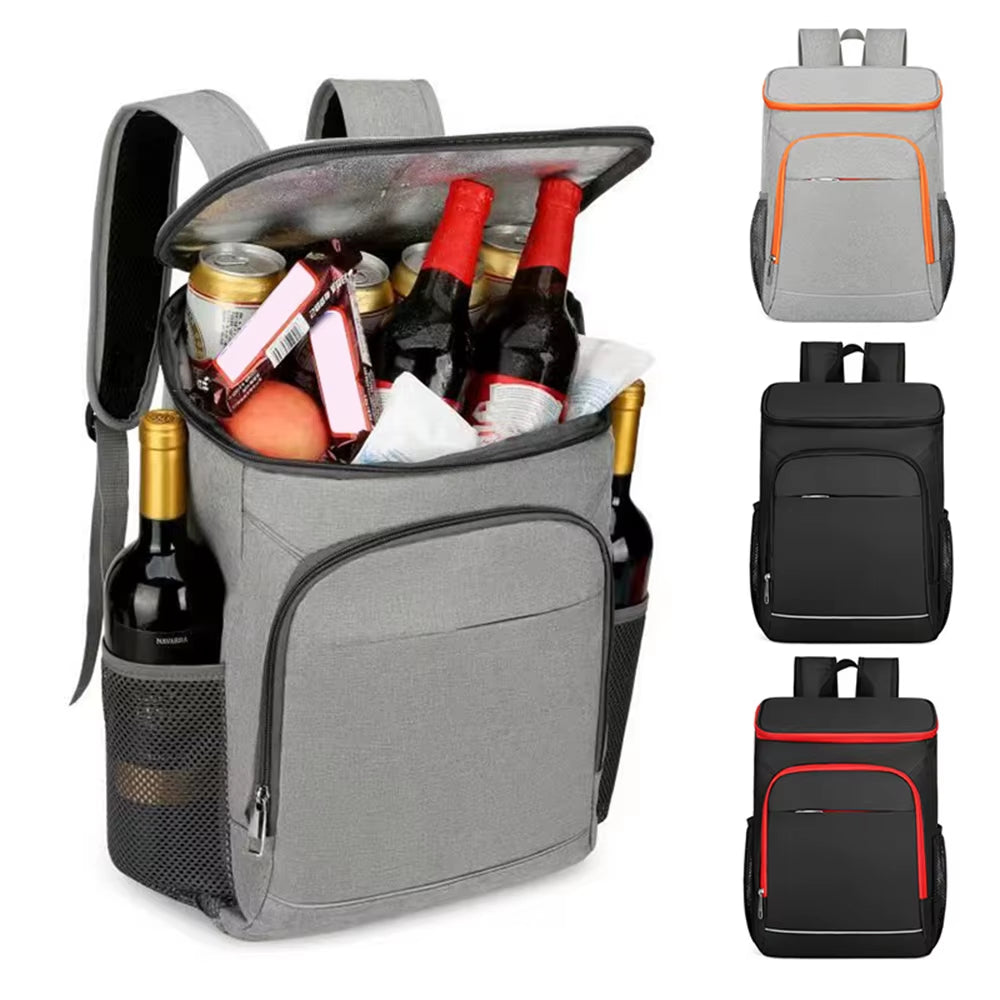 30L Cooler Backpack Leakproof Insulated Lunch Bag Camping Backpack for Outdoor Camping Hiking Picnics Beach