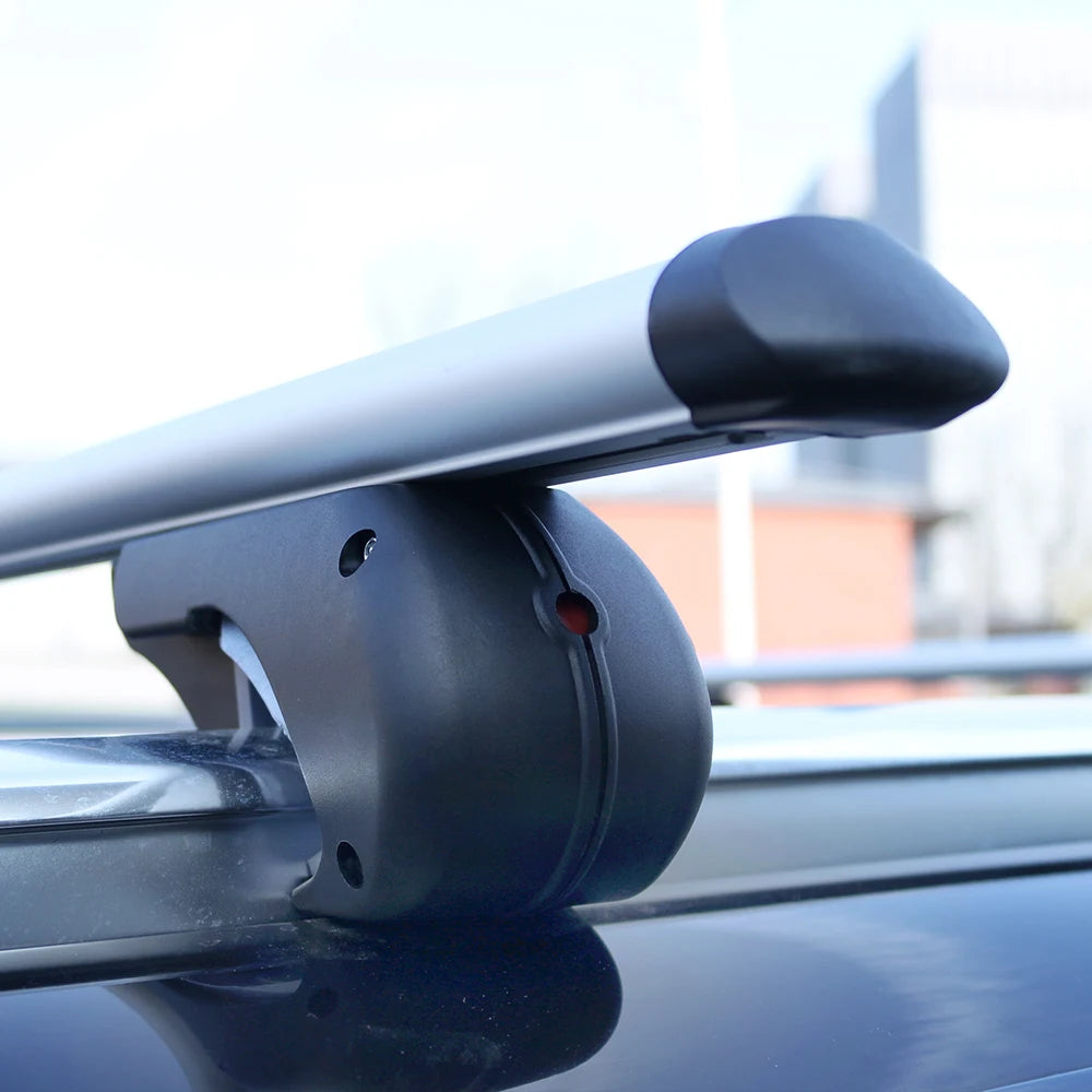 Adjustable Roof Top Cargo Luggage Carrier Universal Smart Aluminum Silver Roof Car Roof Rack