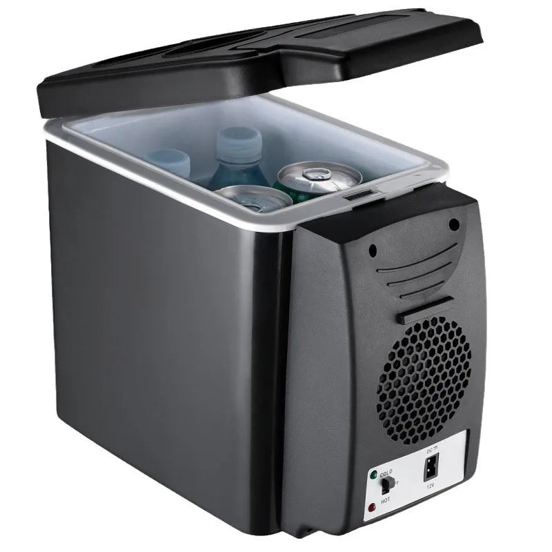 6L Portable Compact Mini Fridge 12V Car Refrigerator Freezer for Camping Traveling Electric Cool Box Summer Outdoor Fridge