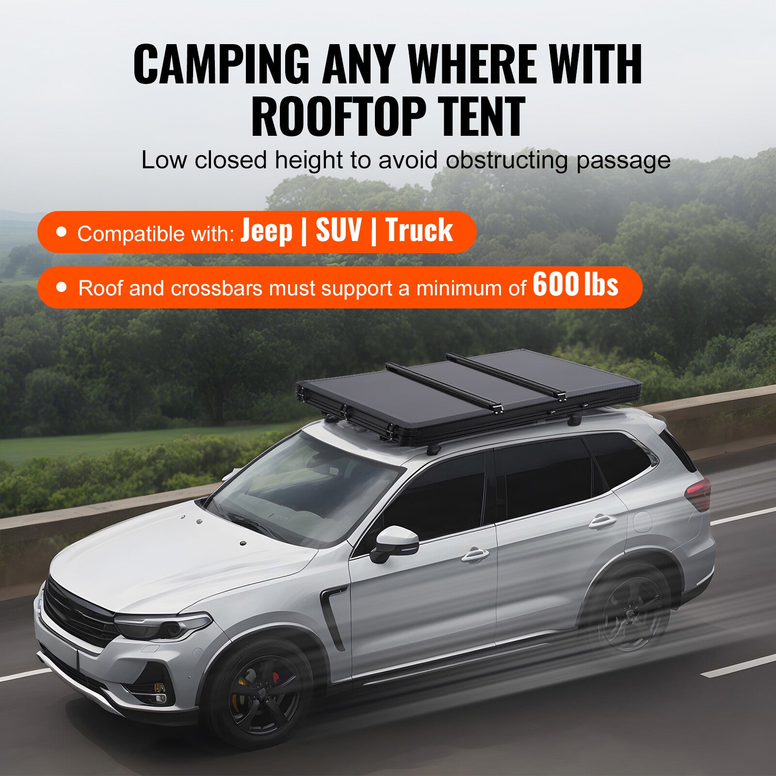 VEVOR Rooftop Tent Hardshell